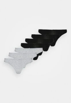 Anna Field Georgina 7Pp Thong Cotton - String - Black/Grey 12 Anna Field Georgina 7Pp Thong Cotton - String - Black/Grey -Anna Field Winkel 068371459ed841fe8798526863dbf5cb