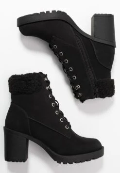 Anna Field Winter Boot - Enkellaarsjes Met Plateauzool - Black -Anna Field Winkel 155f8fed223d4582b636130f8e4a2046