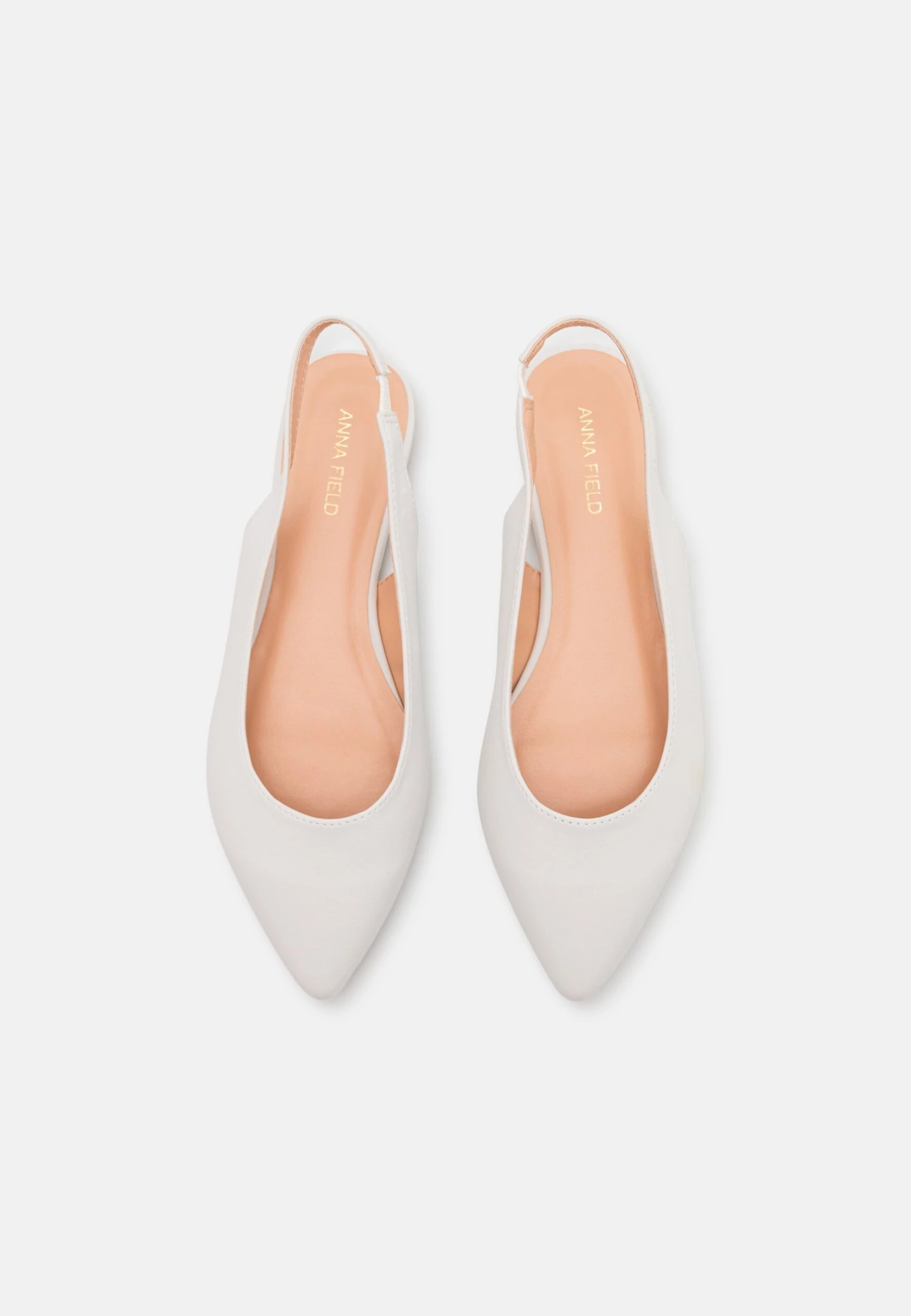 Anna Field Slingback Ballerina´S - White 8 Anna Field Slingback Ballerina´S - White - Afbeelding 6
