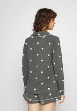 Anna Field Pyjama - Dark Grey/Pink -Anna Field Winkel 2a8acec178724d569337a035ed5901d7