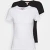 Anna Field 2 Pack - T-Shirt Basic - White/Black 2 Anna Field 2 Pack - T-Shirt Basic - White/Black -Anna Field Winkel 43c6ecf930ec4d3bbf6741626656699c
