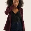 Anna Field Blazer - Bordeaux -Anna Field Winkel 519507e583db4e14bec138c19ee571a5