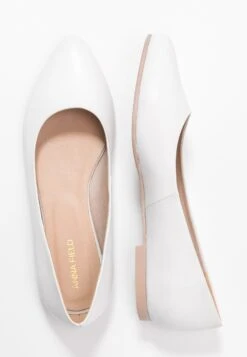 Anna Field Leather - Ballerina'S - White -Anna Field Winkel 5349e423a8294b93817ed324fcb669a4
