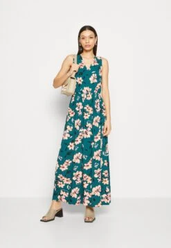 Anna Field Maxi-Jurk - Dark Green/Pink -Anna Field Winkel 572c0dc7b4284bff8f1f654aad4d2187