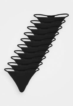 Anna Field Cody 10Pp Cotton Thong - String - Black -Anna Field Winkel 6de15257f4c74e21863d51ea6a809790