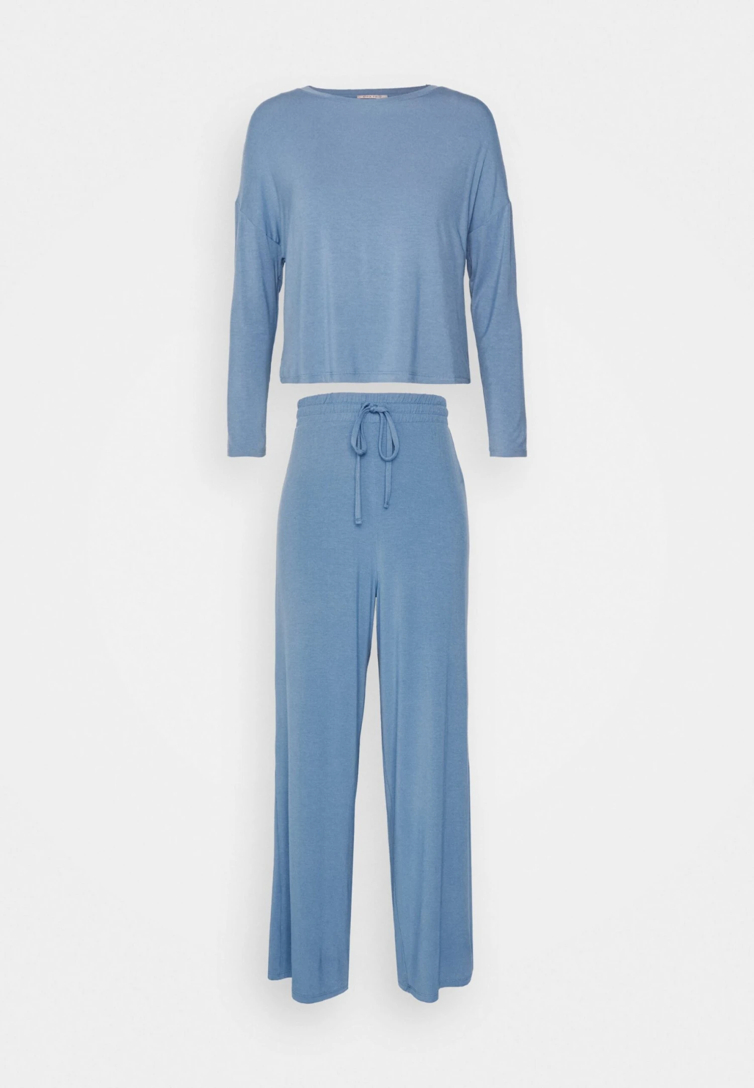Anna Field Wide Leg - Pyjama - Blue 7 Anna Field Wide Leg - Pyjama - Blue - Afbeelding 5