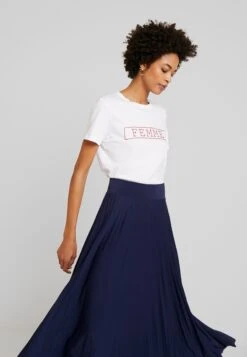 Anna Field Plisse A-Line Midi Skirt - A-Lijn Rok - Maritime Blue -Anna Field Winkel 7ab564a26da040e68012a316977b7a10