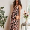 Anna Field Maxi-Jurk - Black/Pink/Multicoloured -Anna Field Winkel 96709651080d423290ca2f3609bc50f0