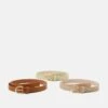 Anna Field 3 Pack - Riem - Cognac/Beige/Pink -Anna Field Winkel bef4ad124114412fa0b78aef333eb8c1