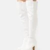 Anna Field Overknee Laarzen - White -Anna Field Winkel c9a0a96285d2419ca549c52c442abdc7
