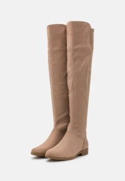 Anna Field Overknee Laarzen - Beige -Anna Field Winkel dd189346b0de44f78790627022fbaa66