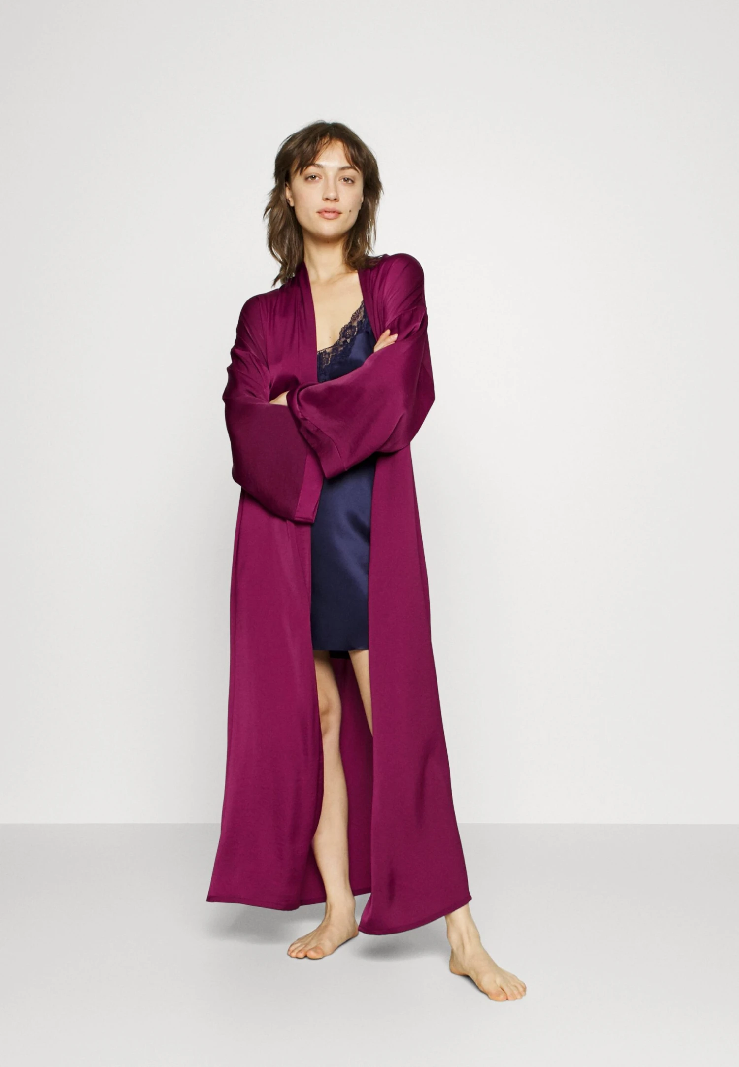 Anna Field Bridal Dressing Gown - Badjas - Purple 4 Anna Field Bridal Dressing Gown - Badjas - Purple - Afbeelding 2