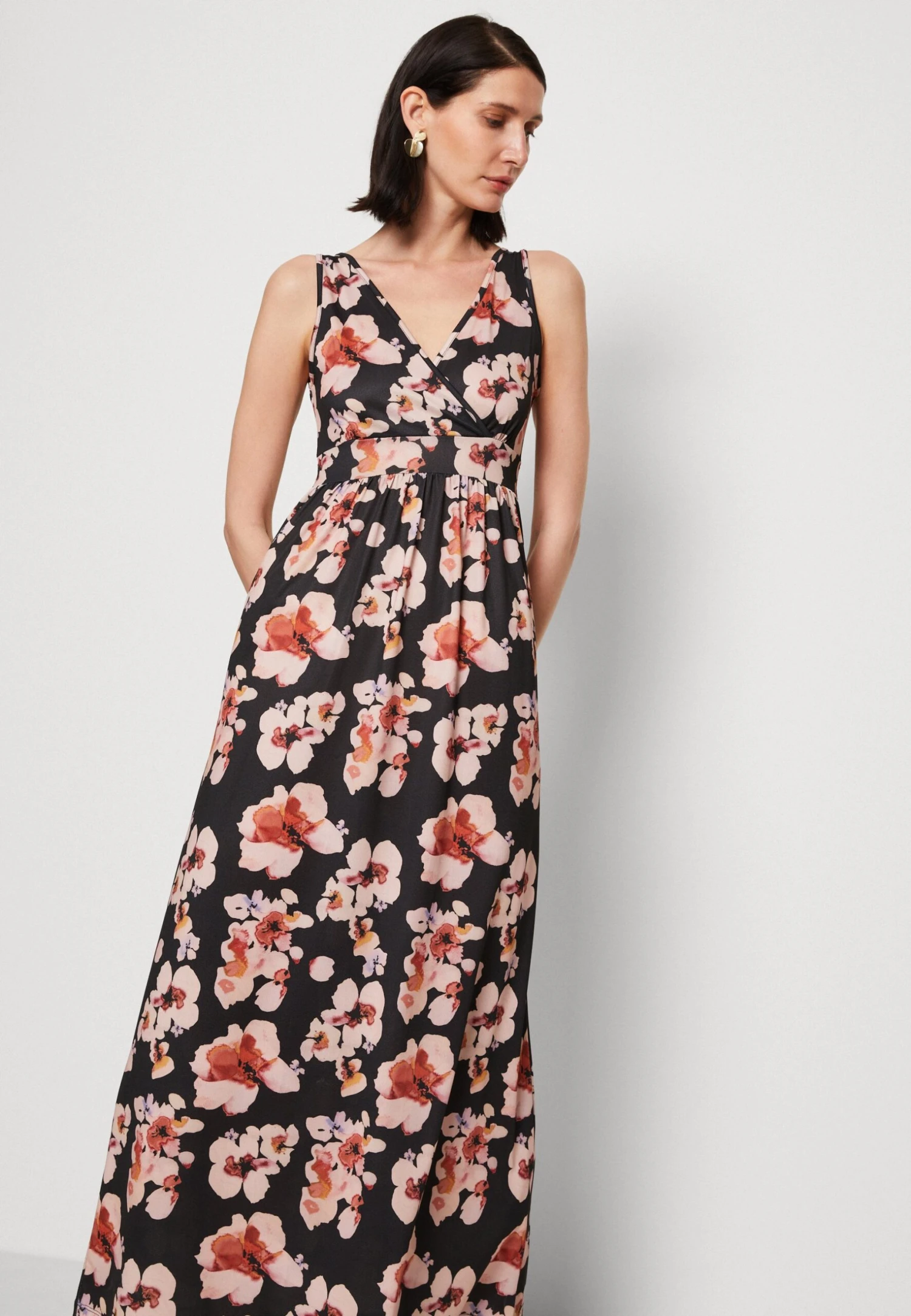 Anna Field Maxi-Jurk - Black/Pink/Multicoloured 8 Anna Field Maxi-Jurk - Black/Pink/Multicoloured - Afbeelding 6